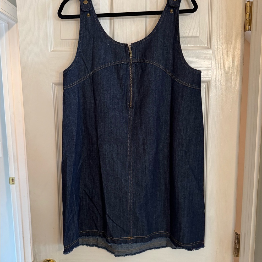 NWT Natural Life Blue Denim Dress - Picture 2 of 3